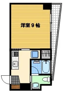 BELLO金屋【3階】の間取り