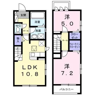 CASA PRIMERA【1階】の間取り