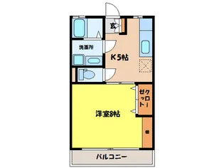 ユニオンレスト II【2階】の間取り