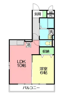 ラマージュII【1階】の間取り