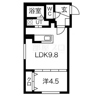 SERAM苗穂【3階】の間取り