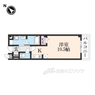 WEST【1階】の間取り