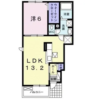 マーヴェラスII【1階】の間取り