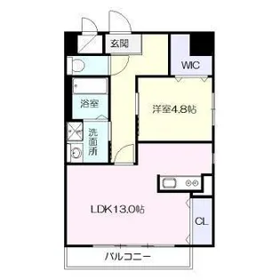 HARU-SARA【10階】の間取り