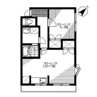 グランアージュ21 A【2階】の間取り