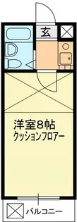 シティパレス東所沢II【1階】の間取り