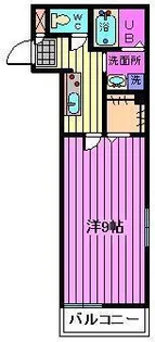 ガーデンプレース大宮【2階】の間取り