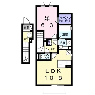 ステラコート【2階】の間取り