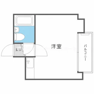 シャンクレール塚本【3階】の間取り