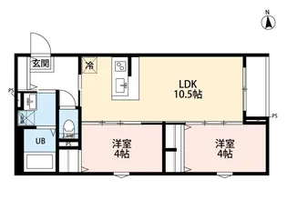 robot home 西台【2階】の間取り