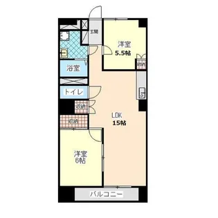 パークビュースーデン【2階】の間取り