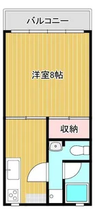メゾン千草【4階】の間取り