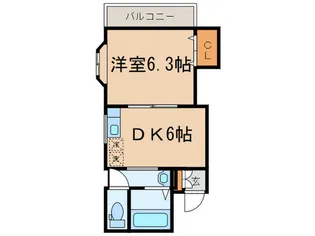 コ-ポ足柄【2階】の間取り