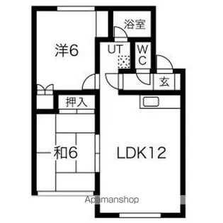 スカイテラスSHIGEKI【1階】の間取り