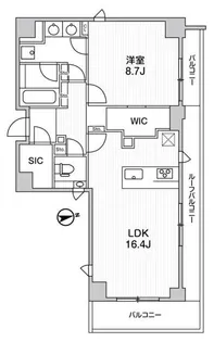 Lighthouse元浅草【9階】の間取り