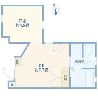 FARE祐天寺【1階】の間取り
