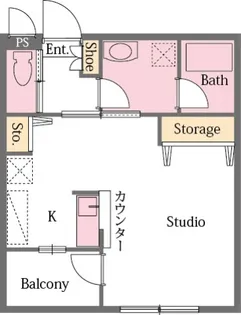 アルベージュ【1階】の間取り