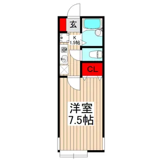 アーバンテラスみずほ台【1階】の間取り