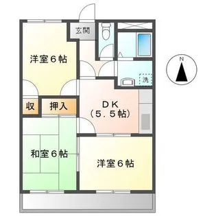 アスタルティアKI【2階】の間取り