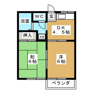 メイゾン長嶋【2階】の間取り