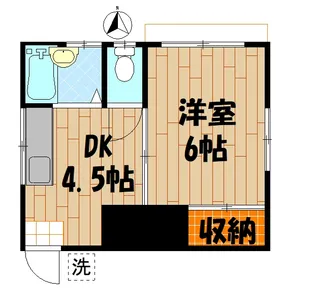 T・エスぺランサ【1階】の間取り