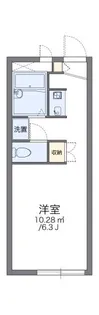 レオパレスマ・フレール【2階】の間取り