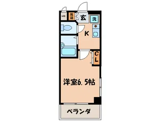 プレサンス京都烏丸御池【7階】の間取り