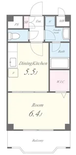 コンフォール日根野【3階】の間取り