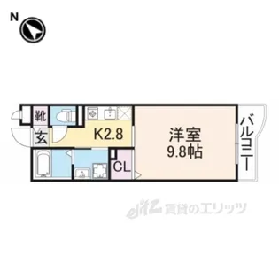 アプリコットヒルズ【2階】の間取り