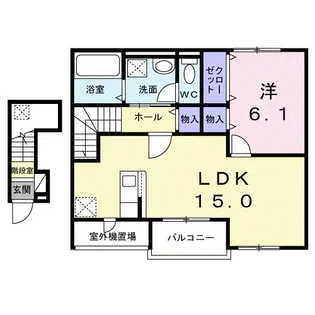 グレイスヴィラ【2階】の間取り
