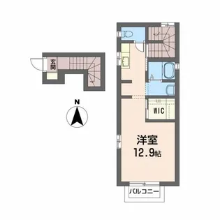 プチメゾン・S【2階】の間取り
