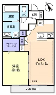 ヘーベルトール津田沼【3階】の間取り