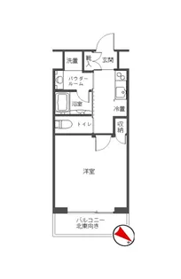 ステージグランデ新川【3階】の間取り