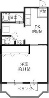 シティライフ有萬【7階】の間取り