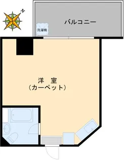 向丘ホワイトマンション【2階】の間取り