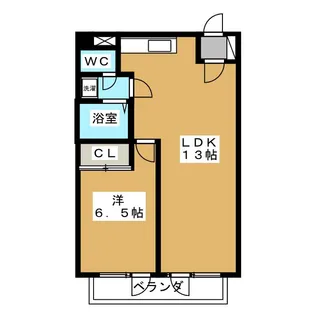 レジデンスタイム2【7階】の間取り