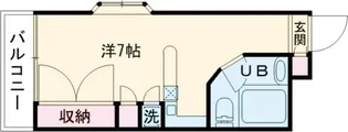 ラ・パルフェ・ド・コントゥール【1階】の間取り