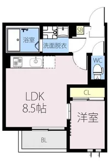 REGALEST Feliz【1階】の間取り