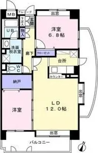 bePLACE【5階】の間取り