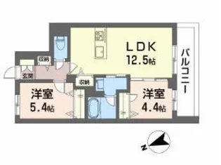 (仮称)十日町PJ【3階】の間取り