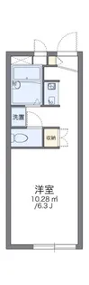 レオパレスウィン【2階】の間取り