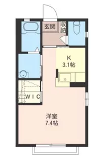 プランタン百合ヶ丘【2階】の間取り