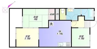 アメニティコウヤマ第2ガーデン【3階】の間取り