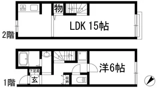 レオネクスト平井の間取り