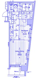 グランド・ガーラ横浜新子安【5階】の間取り