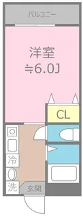 第2メゾンシャンプル【4階】の間取り