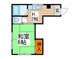 明宏ビル【4階】の間取り