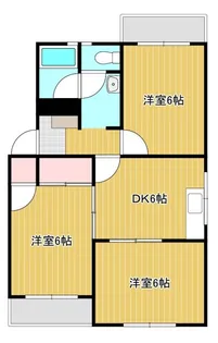 グリーンハイツ楊子【1階】の間取り