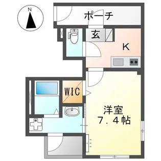 SUN RELAIR【2階】の間取り