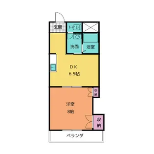 トーゴーY・S【1階】の間取り